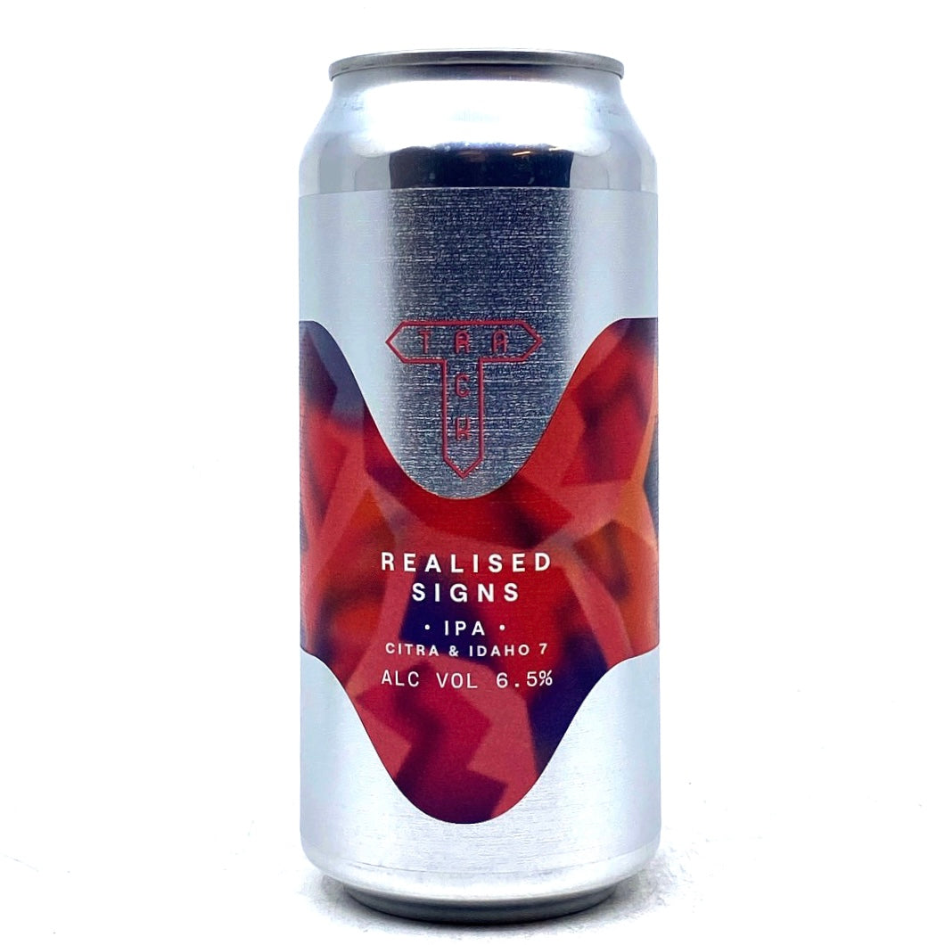 Track Realised Signs IPA 6.5% (440ml can)-Hop Burns & Black