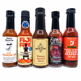Hot Ones Mini Mix pack (5 sauces)-Hop Burns & Black