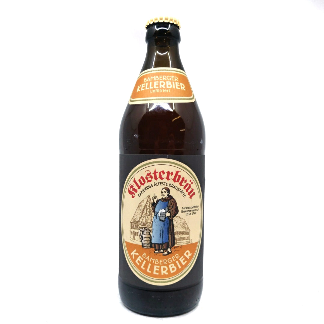 Klosterbrau Bamberg Keller Bier 5.3% (500ml)-Hop Burns & Black