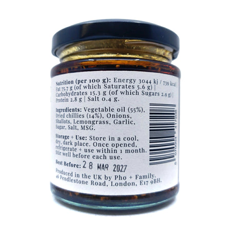 Ma Chau's Chilli Oil (190ml)