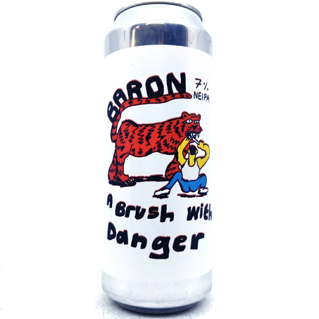 Baron Brewing A Brush With Danger New England IPA 7% (500ml can)