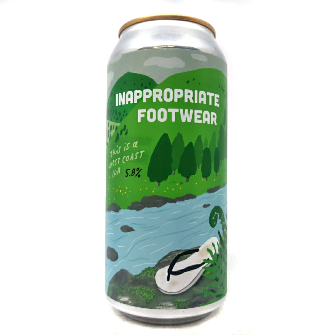 Pretty Decent Inappropriate Footwear West Coast IPA 5.8% (440ml can)
