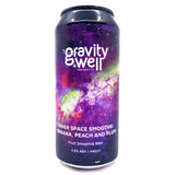 Gravity Well Inner Space Smoothie: Banana, Peach & Plum Sour 4.5% (440ml can)-Hop Burns & Black