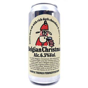 Simple Things Fermentations Belgian Christmas 2025 6.3% (440ml can)-Hop Burns & Black