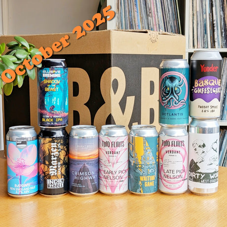 6 month pre-paid All Killer No Filler beer box GIFT-Hop Burns & Black