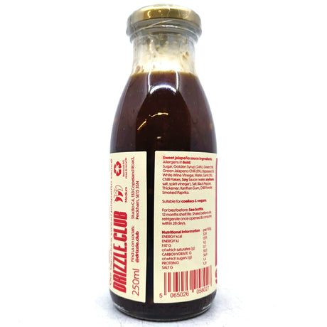 Drizzle Spice 'N' Nicey Chilli Sauce (250ml)-Hop Burns & Black