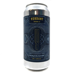 Verdant We Sing At Six And A Half IPA 6.5% (440ml can)-Hop Burns & Black