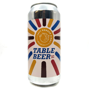 Left Handed Giant Table Beer 3.3% (440ml can)-Hop Burns & Black