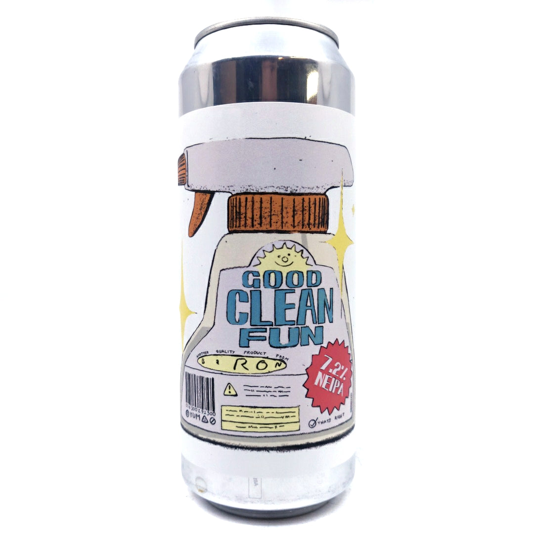 Baron Brewing Good Clean Fun IPA 7.2% (500ml can)-Hop Burns & Black