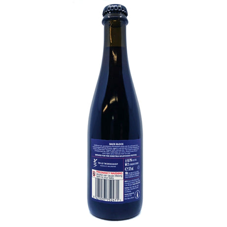 Garage Project Back Block Blended Manuka Wild Ale 6.7% (375ml)-Hop Burns & Black