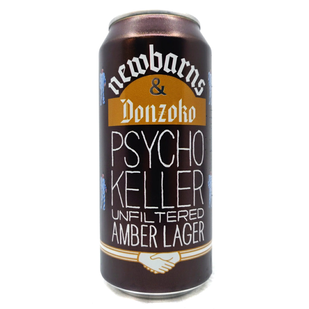 Newbarns x Donzoko Psycho Keller Amber Lager 5.3% (440ml can)
