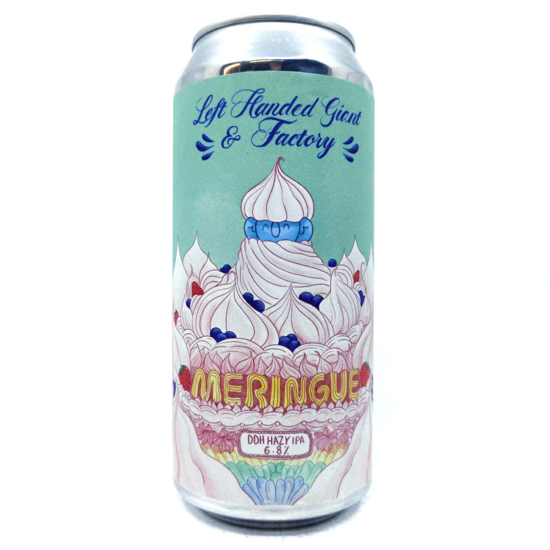 Left Handed Giant x Factory Meringue DDH Hazy IPA 6.8% (440ml can)