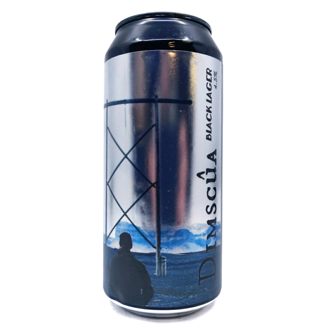 Indie Rabble x Radio City Beer Works Dimscua Black Lager 4.5% (440ml can)-Hop Burns & Black