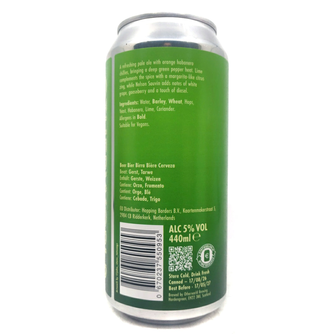 Otherworld Caldera Lime & Habanero IPA 5% (440ml can)