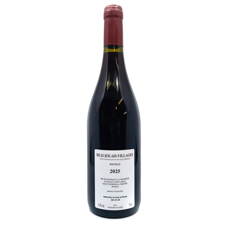 Lapalu Beaujolais Nouveau 2025 11.5% (750ml)-Hop Burns & Black