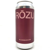 GlassHouse Rozu DDH IPA 6% (440ml can)-Hop Burns & Black