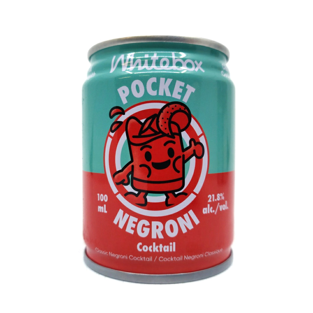Whitebox Pocket Negroni 21.8% (100ml can)-Hop Burns & Black