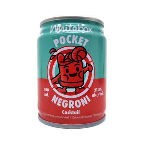 Whitebox Pocket Negroni 21.8% (100ml can)-Hop Burns & Black