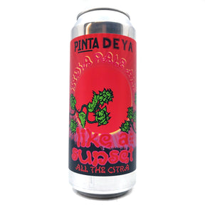 DEYA x Pinta Like A Sunset IPA 6% (500ml can)-Hop Burns & Black