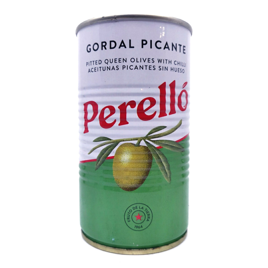 Perello Gordal Spicy Olives (150g)-Hop Burns & Black