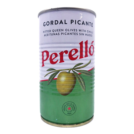 Perello Gordal Spicy Olives (150g)-Hop Burns & Black