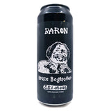 Baron Brewing Bruce Bogtrotter Stout 5.5% (500ml can)-Hop Burns & Black