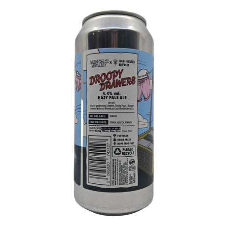 Bluntrock Droopy Drawers Hazy Pale Ale 4.4% (440ml can)