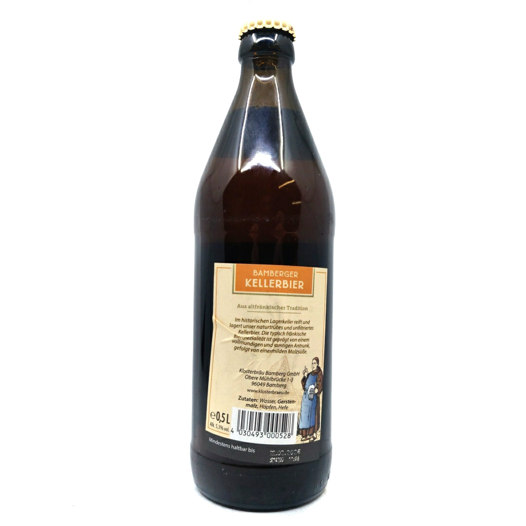 Klosterbrau Bamberg Keller Bier 5.3% (500ml)-Hop Burns & Black