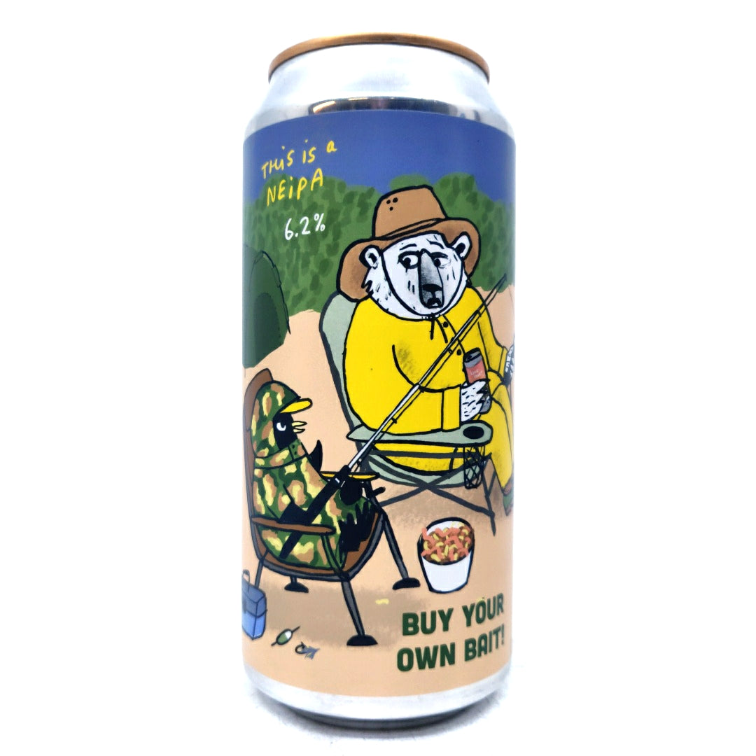 Pretty Decent Buy Your Own Bait New England IPA 6.2% (440ml can)