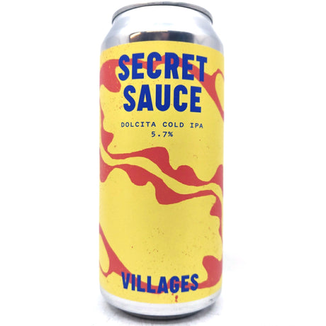 Villages Secret Sauce Dolcita IPA 5.7% (440ml can)-Hop Burns & Black