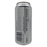 We Can Be Friends Ghost Lager 0.5% (440ml can)-Hop Burns & Black