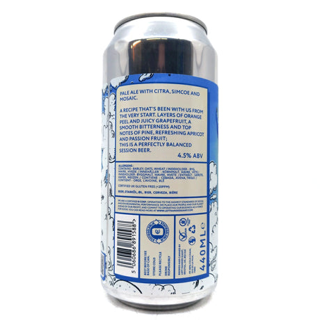 Left Handed Giant Sky Above Pale Ale 4.5% (440ml can)-Hop Burns & Black