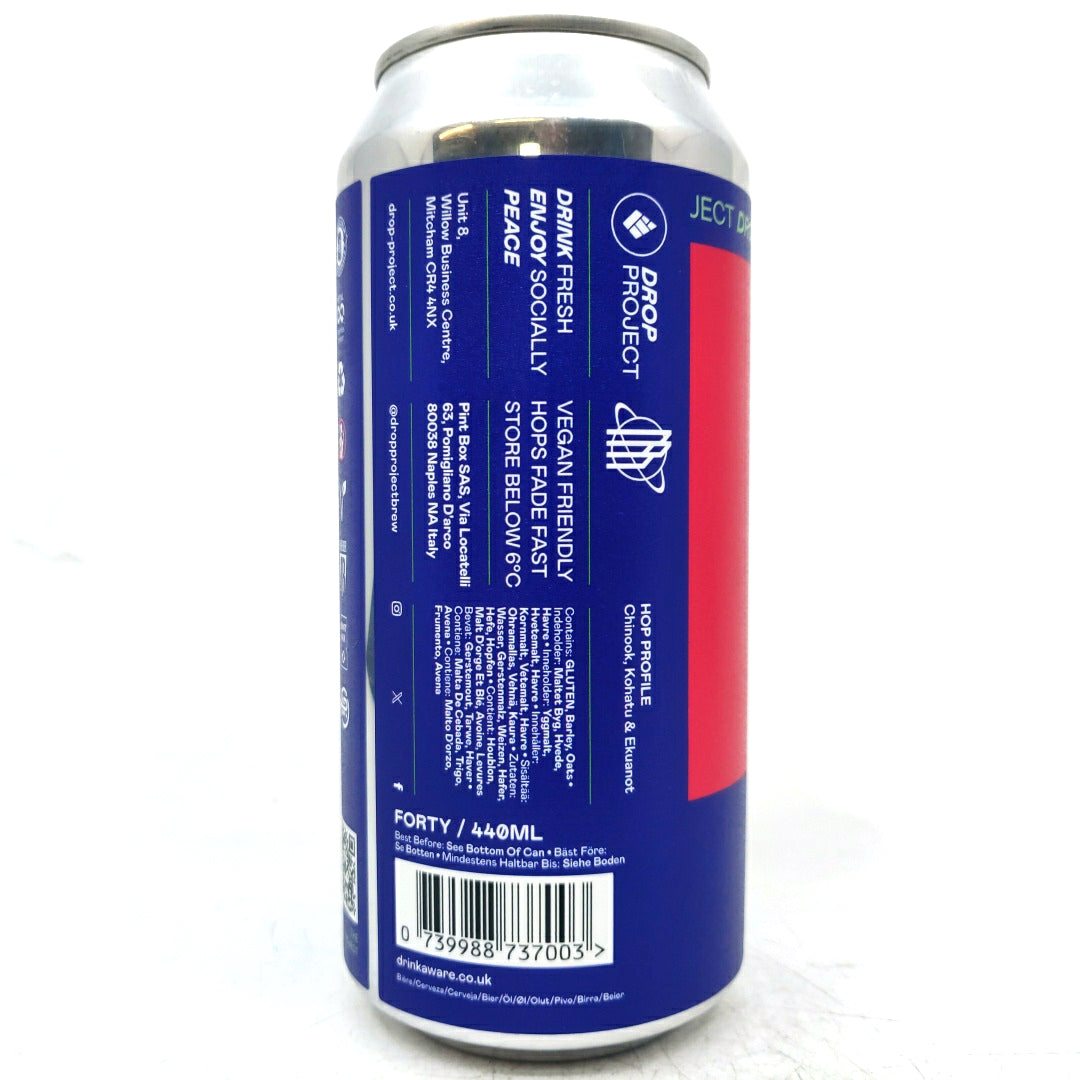 Drop Project Guider West Coast IPA 5% (440ml can)-Hop Burns & Black