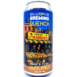 Elusive Brewing Quench Mango & Citra Hazy Pale Ale 5% (440ml can)-Hop Burns & Black