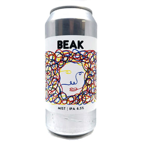 Beak Brewery Mist IPA 6.5% (440ml can)-Hop Burns & Black