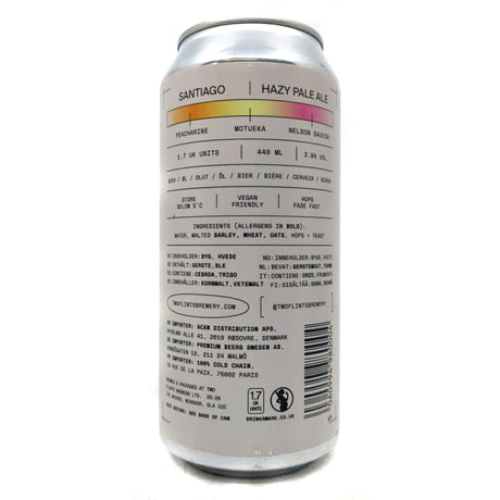 Two Flints x Garage Project Santiago NZ Edition Pale Ale 3.8% (440ml can)