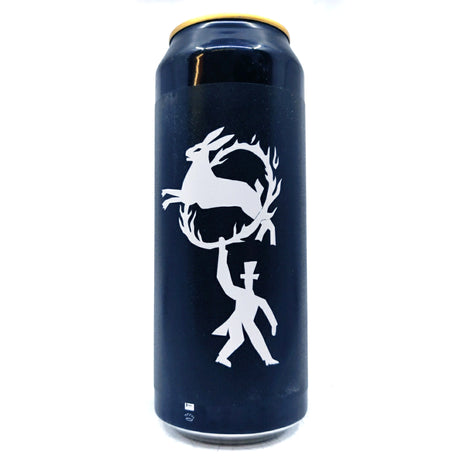 Baron Brewing Hot and Cross Imperial Stout 11.5% (500ml can)-Hop Burns & Black