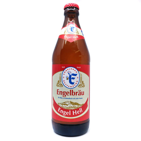 Engelbrau Engel Hell 4.9% (500ml)-Hop Burns & Black