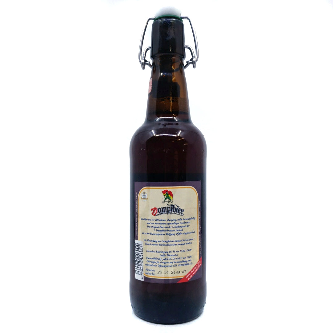 Dampfbierbrauerei Zwiesl Dampfbier 5% (500ml)-Hop Burns & Black