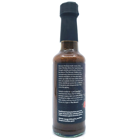 The Spice Must Flow The Shroud Smoked Jerk Style Hot Sauce (150ml)-Hop Burns & Black