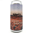 Burnt Mill Todos Santos Pineapple Gose 4.8% (440ml can)-Hop Burns & Black