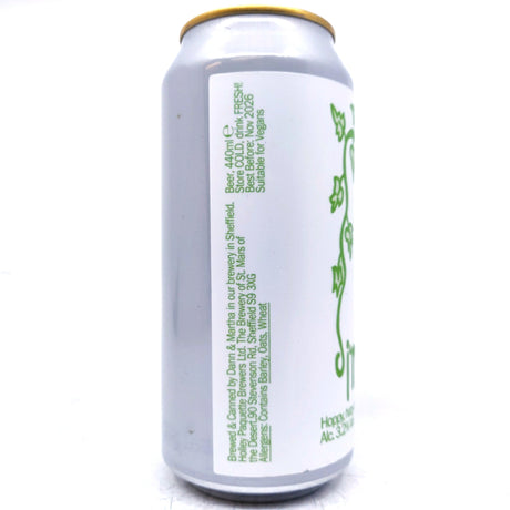 St Mars Of The Desert Magnifico Hazy Pale Ale 3.2% (440ml can)-Hop Burns & Black