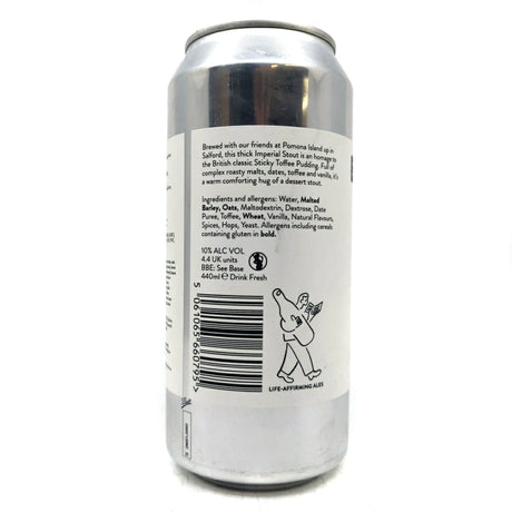 Beak Brewery x Pomona Island Hug Imperial Stout 10% (440ml can)-Hop Burns & Black