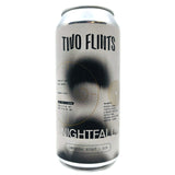 Two Flints x Factory Nightfall Imperial Stout 11% (440ml can)-Hop Burns & Black