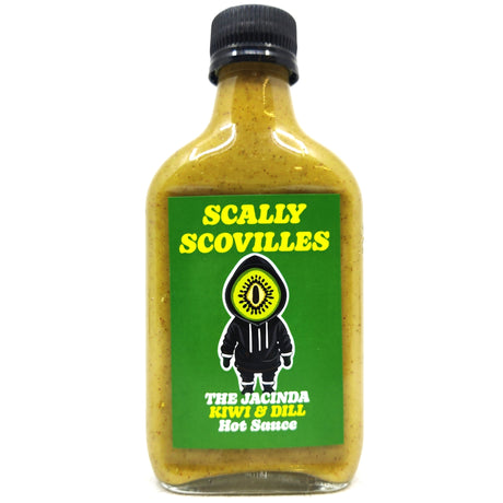 Scally Scovilles The Jacinda Kiwi & Dill Hot Sauce (200ml)-Hop Burns & Black