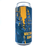 Burning Sky x Balance Waiting Game Rustic Beer 5% (440ml can)-Hop Burns & Black