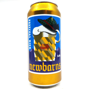 Newbarns Festival Bier 5.7% (440ml can)-Hop Burns & Black