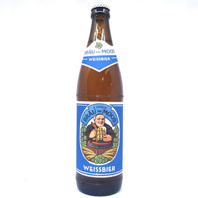 Brau Im Moos Weissbier 5.2% (500ml)-Hop Burns & Black