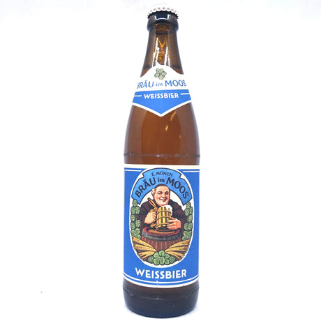 Brau Im Moos Weissbier 5.2% (500ml)-Hop Burns & Black