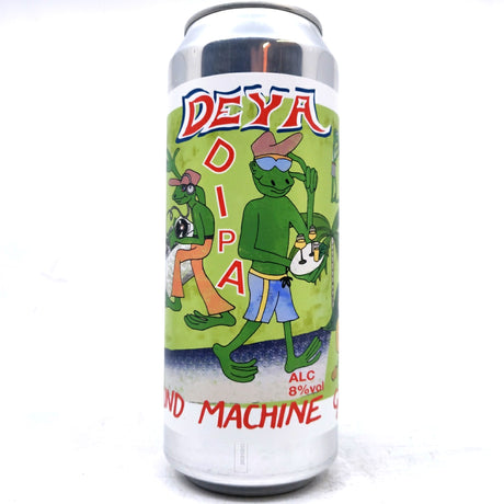 DEYA Sound Machine Groove Double IPA 8% (500ml can)-Hop Burns & Black